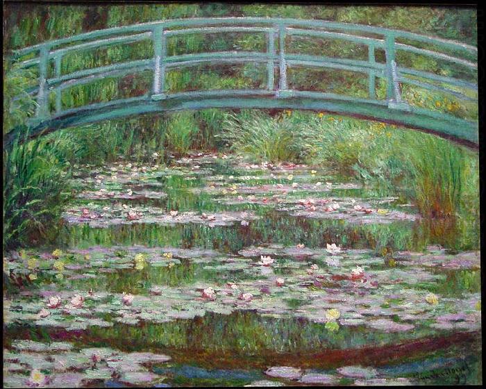 Claude Monet The Japanese Footbridge china oil painting image